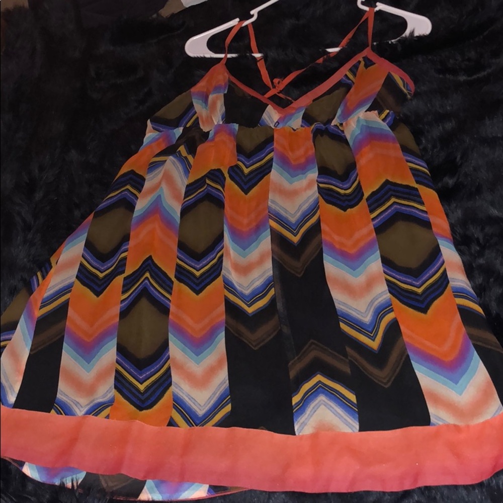 Guess jeans colorful mini dress